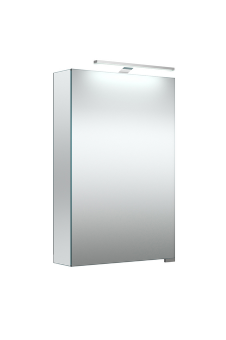 One door mirror cabinet with top lighting Modena Q05