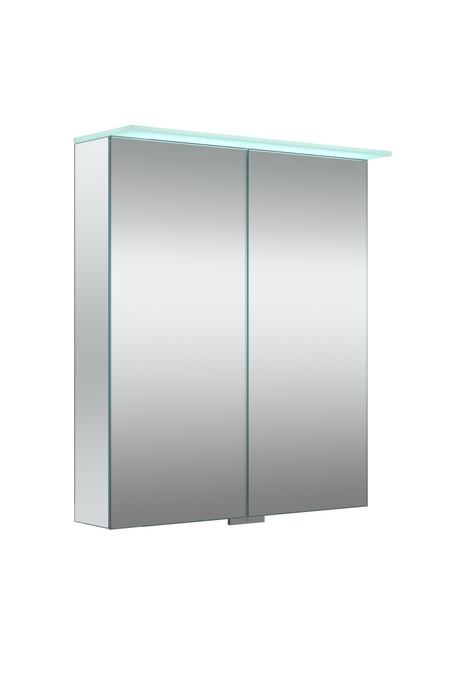 Two door cabinet with light visor Modena Q11