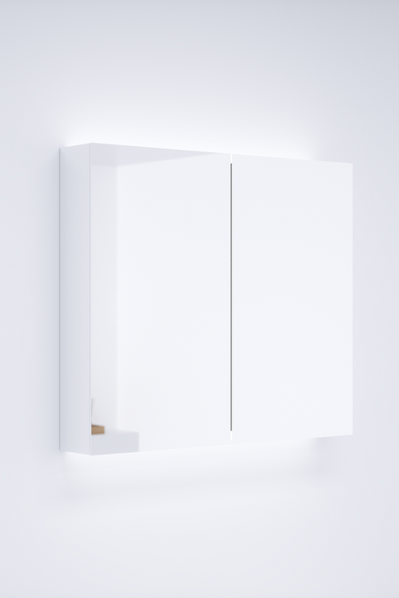 Two door cabinet with diffused lighting Modena Q15