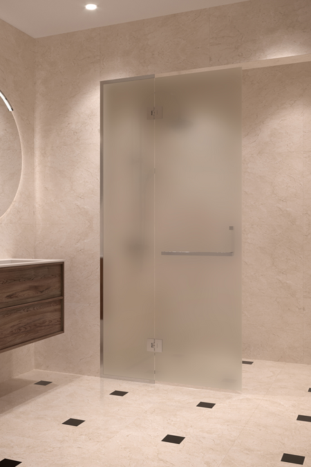Framed shower screen with a fixed part Vetro 520