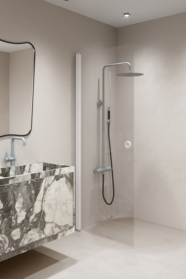 Hinged shower door Forma 302