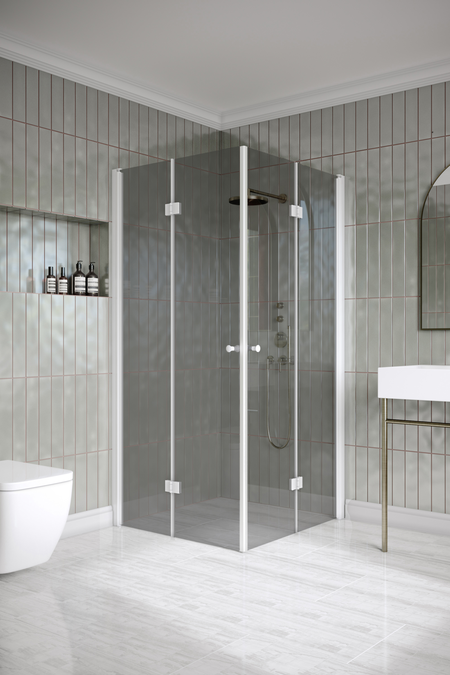 Shower enclosure with folding doors Classic 150 (103x103)