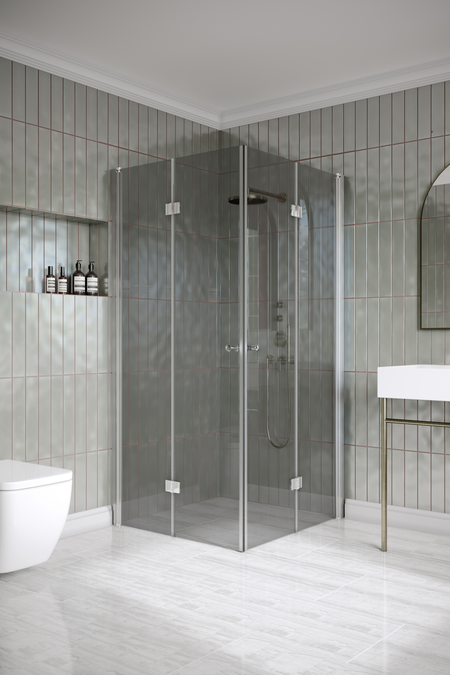 Shower enclosure with folding doors Classic 150 (103x103)