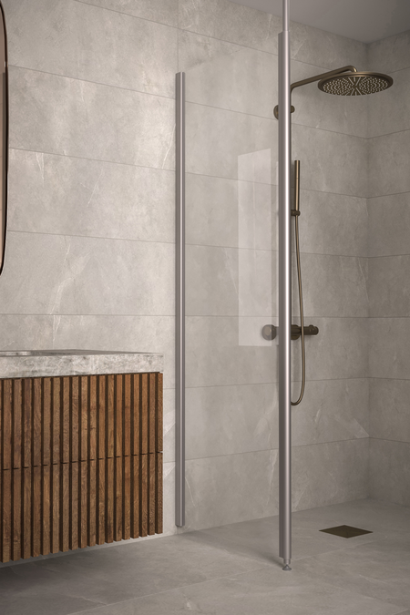 Shower screen with telescopes Classic 131