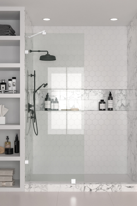 Fixed shower screen Vetro 511