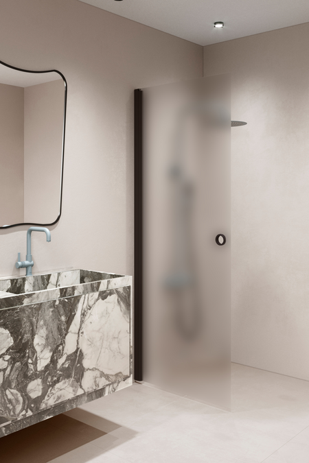 Hinged shower door Forma 302
