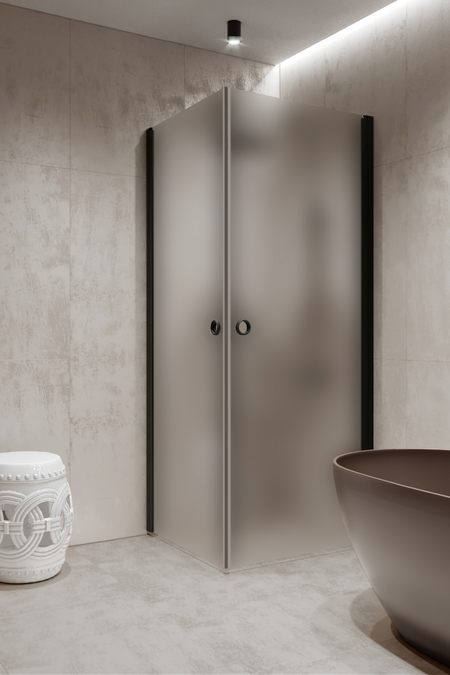 Shower enclosure with hinged doors Forma 372
