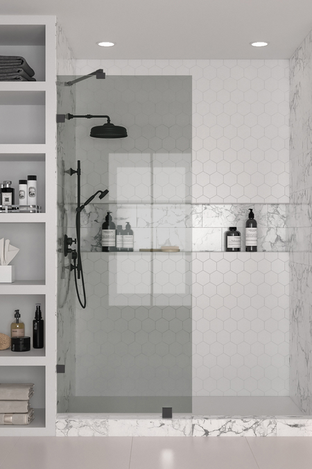 Fixed shower screen Vetro 511