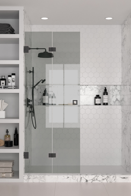 Folding shower screen Vetro 513