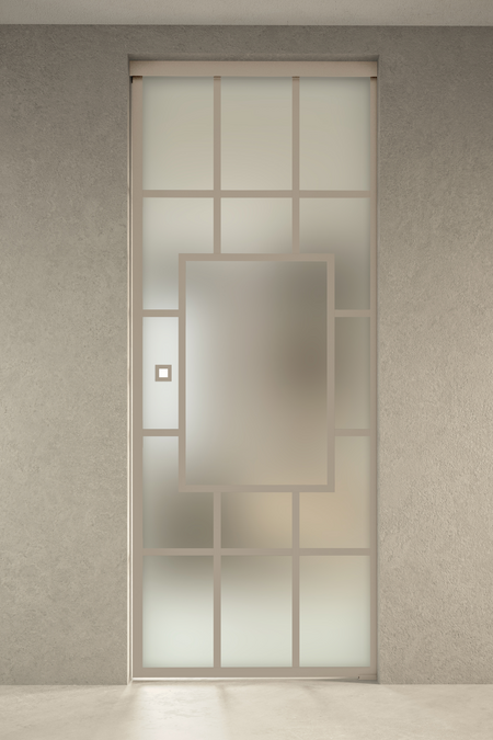 pocket door with soft closing mechanism Inne P1S Shanghai