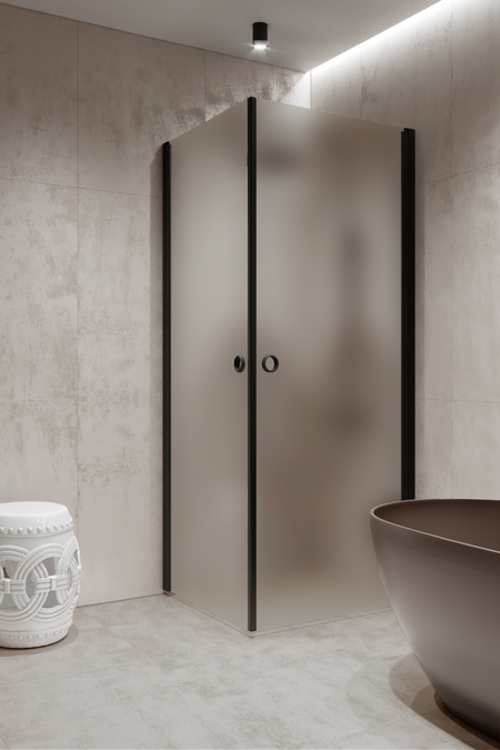 Shower enclosure with hinged doors Forma 372