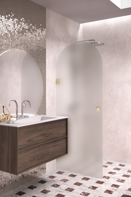Arched hinged door Vetro 519